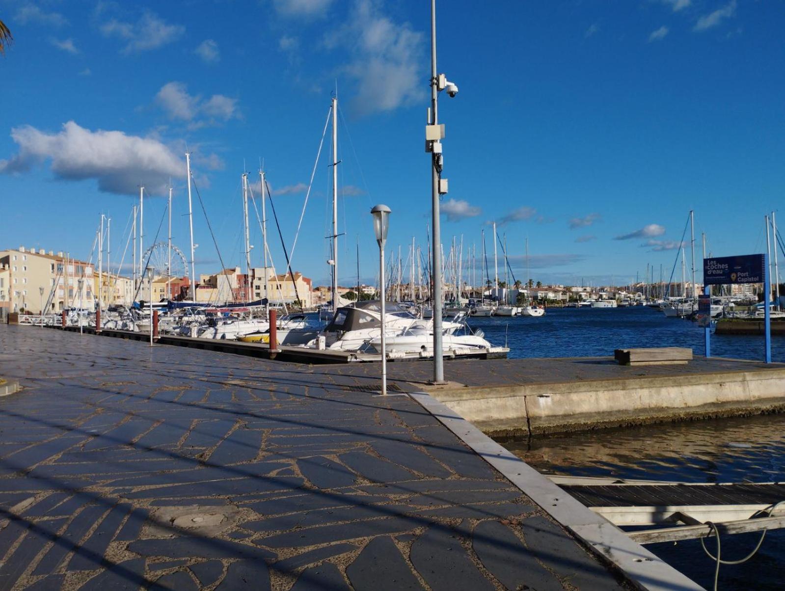 Studio 4 Couchages Avec Piscine D'Ete Vue Port 阿格德 外观 照片